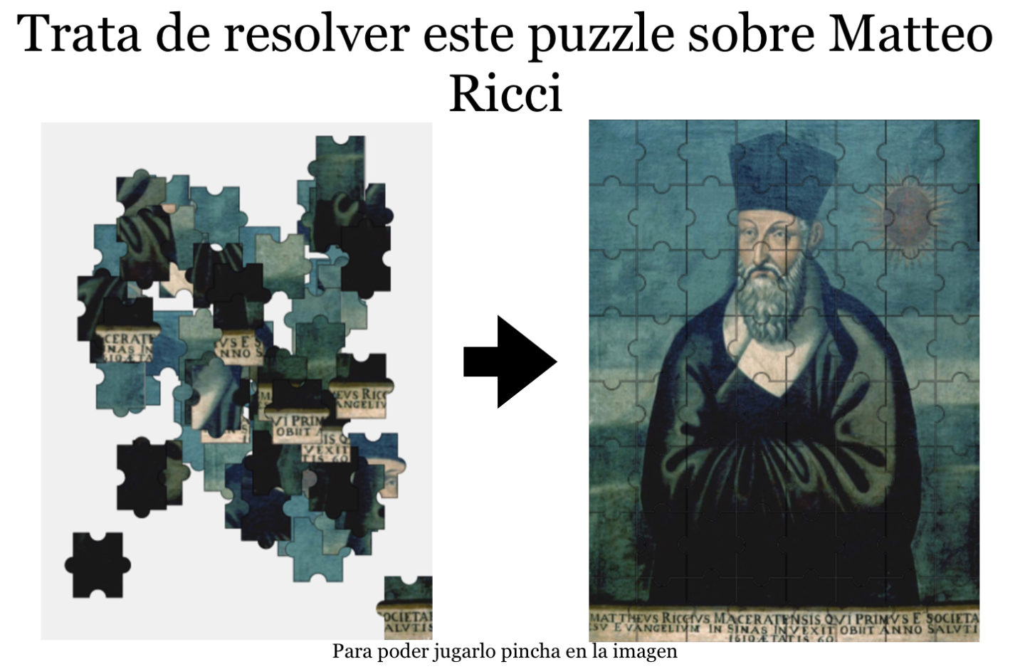 Puzzle Mateo Ricci